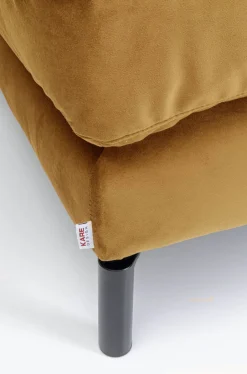 Podnóżek Discovery 102x102 Cm Bursztynowy*KARE Design Clearance