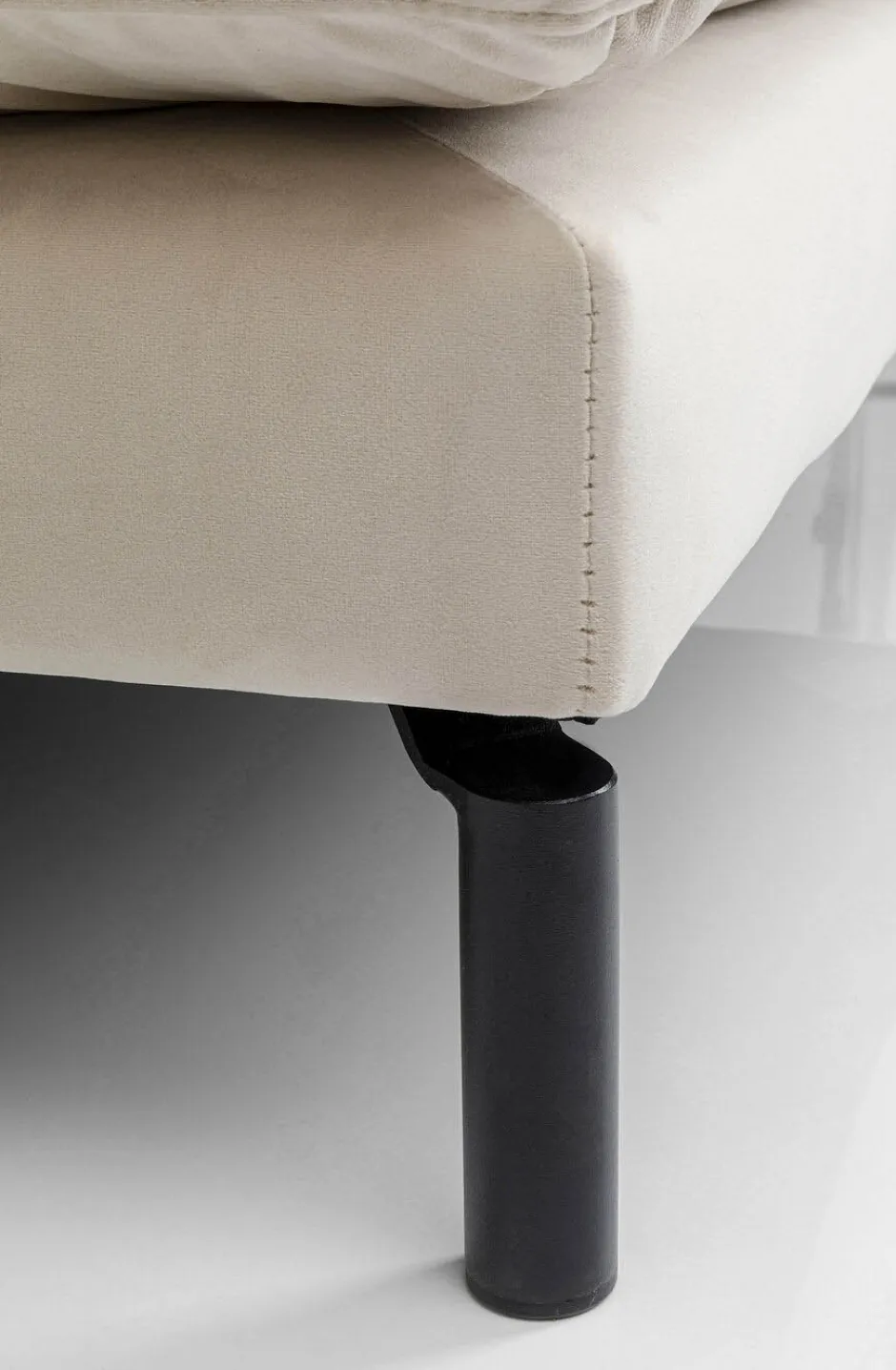 Podnóżek Discovery 102x102 Cm Kremowy*KARE Design Outlet