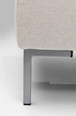 Podnóżek Gianni 130x62 Cm Kremowy*KARE Design Clearance