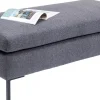 Podnóżek Gianni 130x62 Cm Szary*KARE Design Outlet
