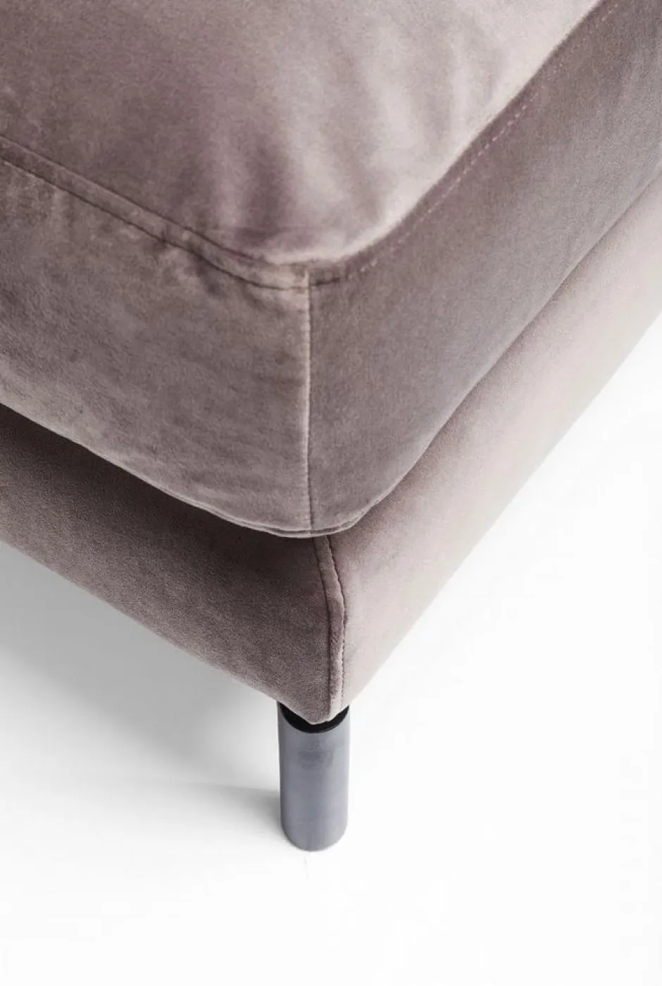 Podnóżek Lullaby 100x100 Cm Taupe*KARE Design Outlet