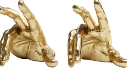 Podpórki Na Książki Fingers 16x21 Cm Złote*KARE Design New