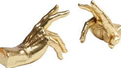 Podpórki Na Książki Fingers 16x21 Cm Złote*KARE Design New