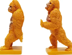 Podpórki Na Książki Gorilla (2-set) Pomarańczowe*KARE Design