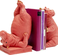 Podpórki Na Książki Hippo (2-set) Różowe*KARE Design Discount