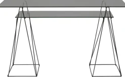 Podstawa Biurka Polar 2 El. Czarna*KARE Design Best
