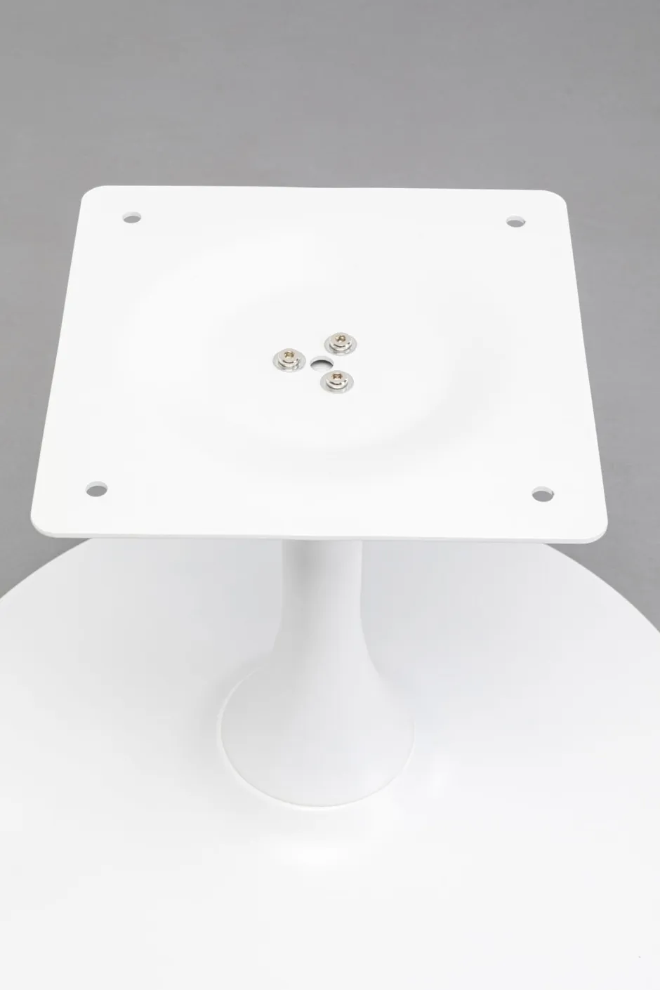Podstawa Stolika Kawowego Stalowa Biała Ø60 Cm*KARE Design Discount
