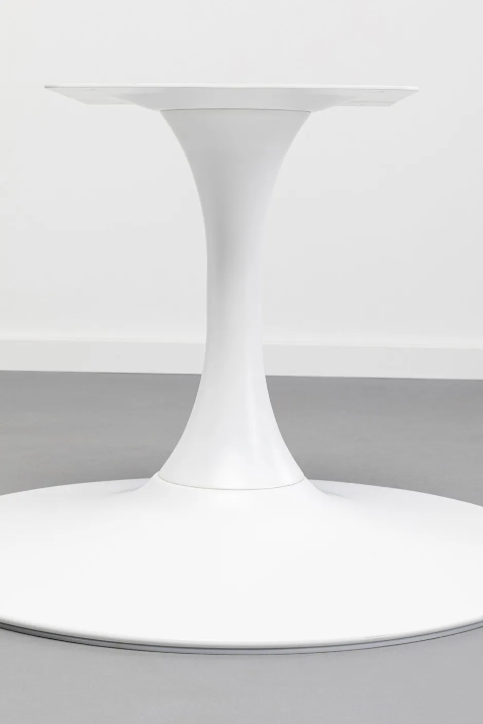 Podstawa Stolika Kawowego Stalowa Biała Ø60 Cm*KARE Design Discount