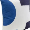 Poduszka Dekoracyjna Biało-niebieska Wzorzysta 50x50 Cm*KARE Design Discount