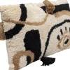 Poduszka Dekoracyjna Boho Z Frędzami 60x35 Cm Oko Biało-beżowa*KARE Design Discount