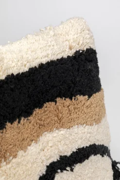 Poduszka Dekoracyjna Boho Z Frędzami 60x35 Cm Oko Biało-beżowa*KARE Design Discount