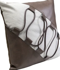 Poduszka Dekoracyjna Brązowa Dekoracja Ze Sznurka 45x45 Cm*KARE Design Hot