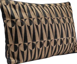 Poduszka Dekoracyjna Czaro-brązowe Wzory 60x40 Cm*KARE Design Discount