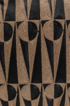 Poduszka Dekoracyjna Czaro-brązowe Wzory 60x40 Cm*KARE Design Discount