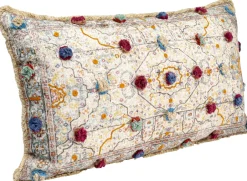 Poduszka Dekoracyjna Desna Patchwork Creme Multi 60x35 Cm*KARE Design Online