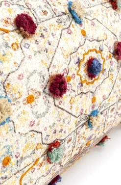 Poduszka Dekoracyjna Desna Patchwork Creme Multi 60x35 Cm*KARE Design Online