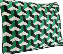 Poduszka Dekoracyjna Geometryczna 3-kolorowa 60x40 Cm*KARE Design Hot