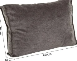 Poduszka Dekoracyjna Infinity Chenille 60x40 Cm Ciemnoszara*KARE Design Sale