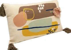 Poduszka Dekoracyjna Kolorowe Wzory I Frędzle 60x35 Cm*KARE Design Online