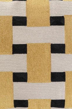 Poduszka Dekoracyjna 3-kolorowa Geometryczna 60x40 Cm*KARE Design Hot