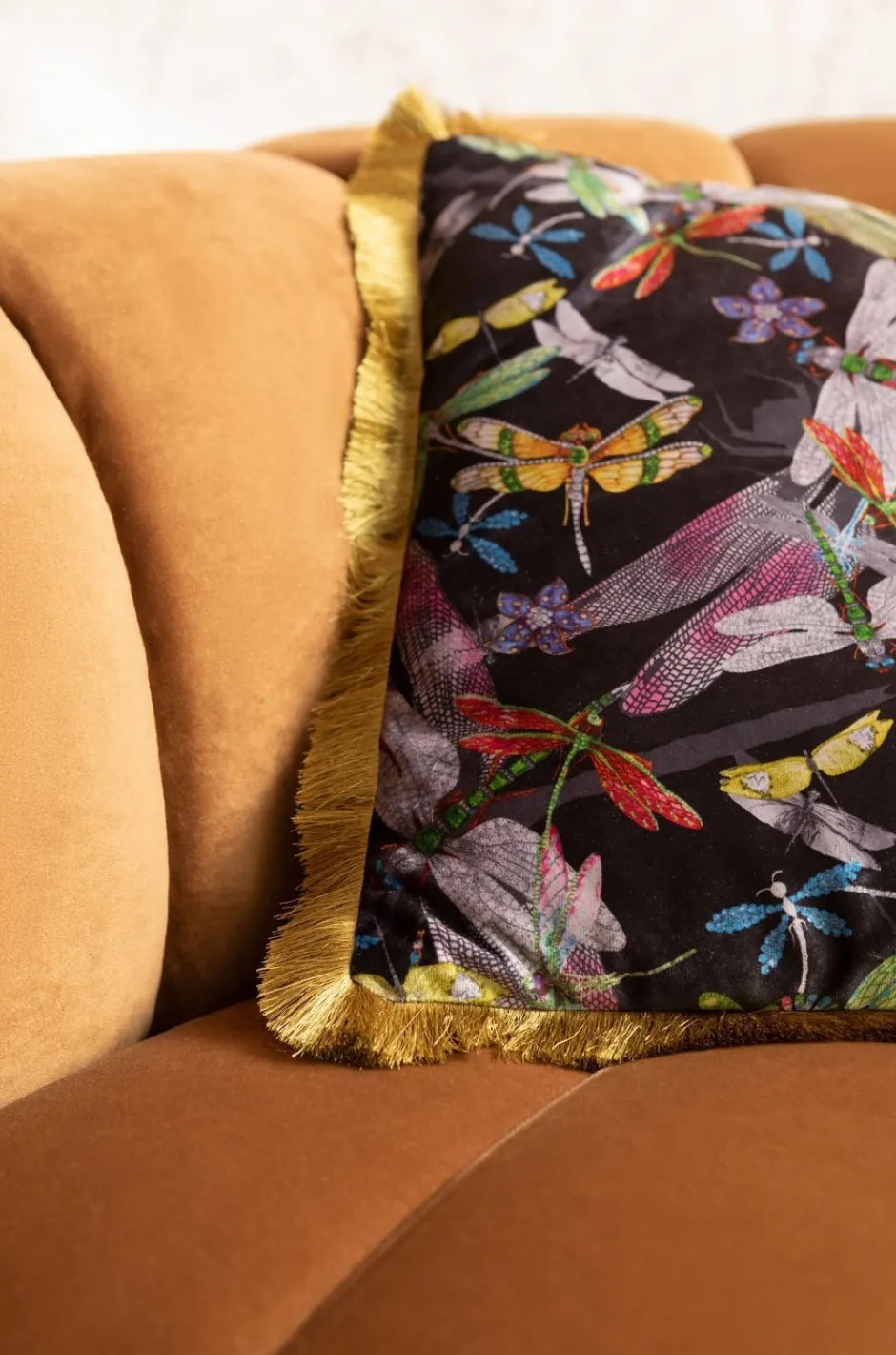 Poduszka Dekoracyjna Tropical Garden Fringe 45x45 Cm*KARE Design Sale