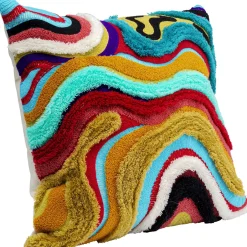 Poduszka Dekoracyjna Waves Multi 45x45 Cm Kolorowa*KARE Design Hot