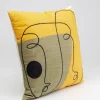 Poduszka Dekoracyjna 50x50 Cm Twarz Artystyczna*KARE Design Outlet
