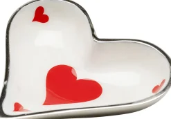 Pojemnik Aluminiowy Na Biżuterię Serce Kier 15x13 Cm*KARE Design Online