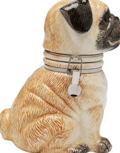 Pojemnik Dekoracyjny Pies Mops 24x18 Cm*KARE Design Outlet