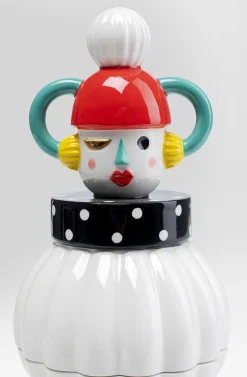 Pojemnik Dekoracyjny Puppet Ø10x26 Cm Kolorowy*KARE Design Sale