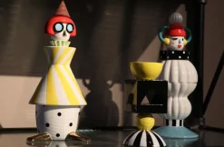 Pojemnik Dekoracyjny Puppet Ø10x26 Cm Kolorowy*KARE Design Sale