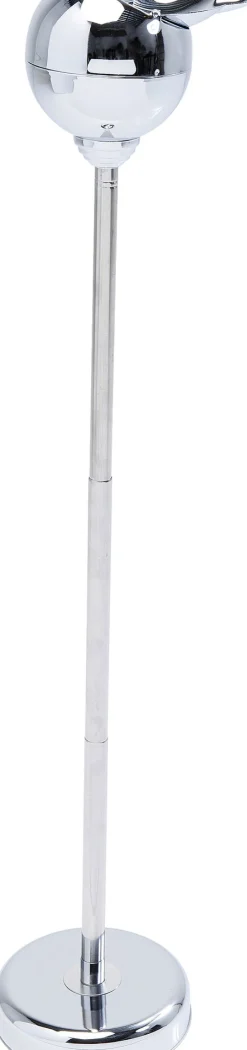 Popielniczka Na Stojaku Stal Nierdzewna Regulacja Wysokości 37-72 Cm Połysk*KARE Design