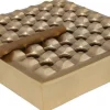 Popielniczka Soho Square 25x25 Cm Mosiężna*KARE Design New