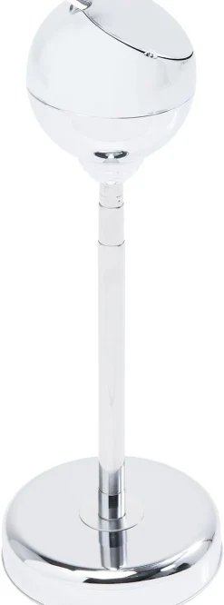 Popielniczka Spheric ∅13x37 Cm Srebrna*KARE Design Clearance