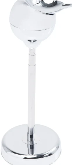 Popielniczka Spheric ∅13x37 Cm Srebrna*KARE Design Clearance