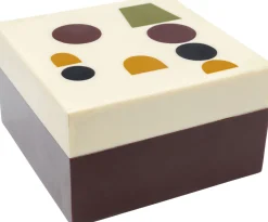 Pudełko Na Biżuterię Emily 13x13 Cm Kolorowe*KARE Design New
