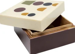 Pudełko Na Biżuterię Emily 13x13 Cm Kolorowe*KARE Design New