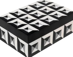 Pudełko Na Biżuterię Geometryczne 20x12 Cm*KARE Design Hot