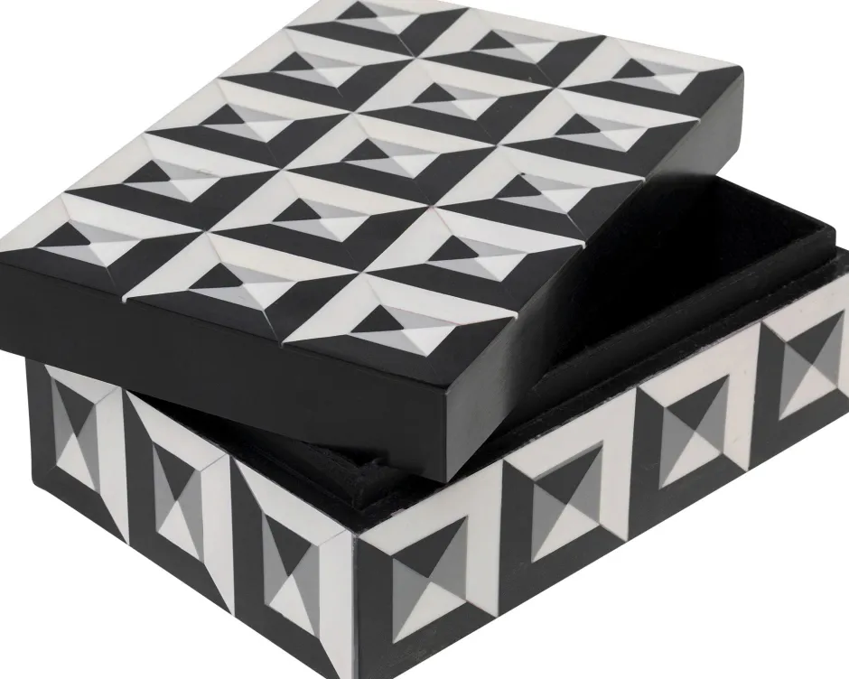 Pudełko Na Biżuterię Geometryczne 20x12 Cm*KARE Design Hot