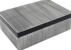Pudełko Na Biżuterię Plenty 20x15 Cm Czarno-białe*KARE Design Hot