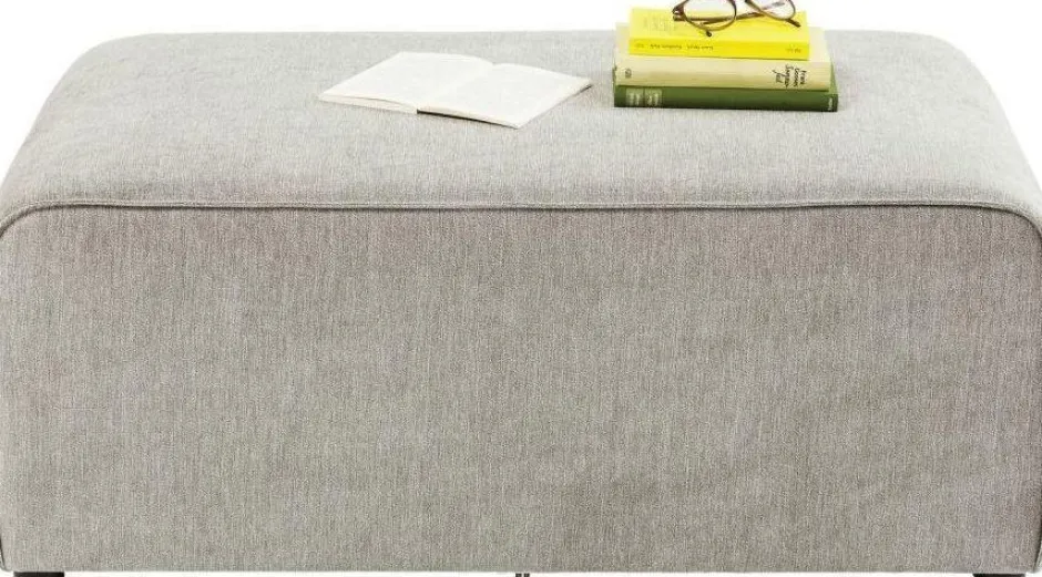 Pufa Infinity 100x50 Cm Szara*KARE Design Sale