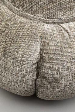 Pufa Nowoczesna Szara Do Salonu Ø52 Cm*KARE Design New