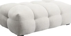Pufa Pikowana Duża W Kolorze Kremowym 125x82 Cm*KARE Design Online