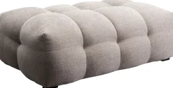 Pufa Pikowana Duża W Kolorze Szarym 125x82 Cm*KARE Design Outlet