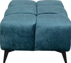 Pufa - Podnóżek Ciemnozielony Welurowy Nogi Czarne 105x70 Cm*KARE Design New