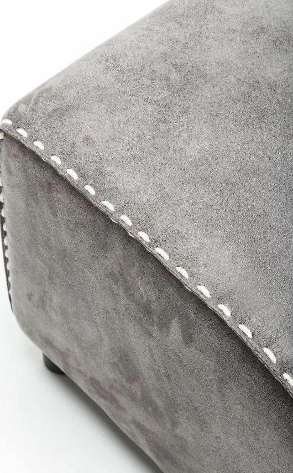 Pufa Ritmo 52x60 Cm Szara*KARE Design Hot