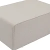 Pufa Tapicerowana Kremowa Prostokątna 100x68 Cm*KARE Design Best