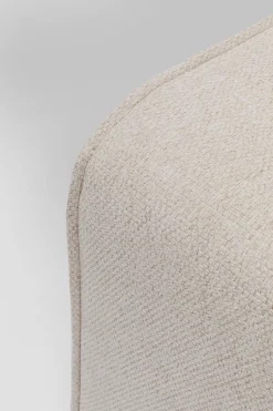 Pufa Tapicerowana Kremowa Prostokątna 100x68 Cm*KARE Design Best