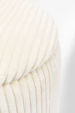 Pufy Tapicerowane Ze Schowkiem Beżowe Podstawy Złote 2-set*KARE Design Discount