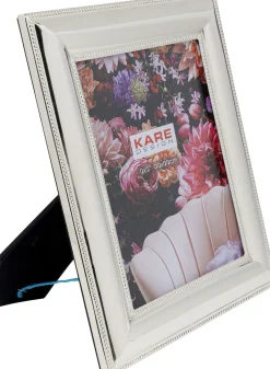 Ramka Na Zdjęcia Glamour Srebrna 30x35 Cm Stal Nierdzewna*KARE Design Hot